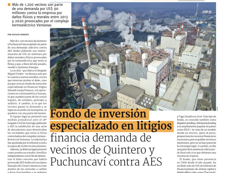 Loopa Finance en los medios: Diario Financiero de Chile