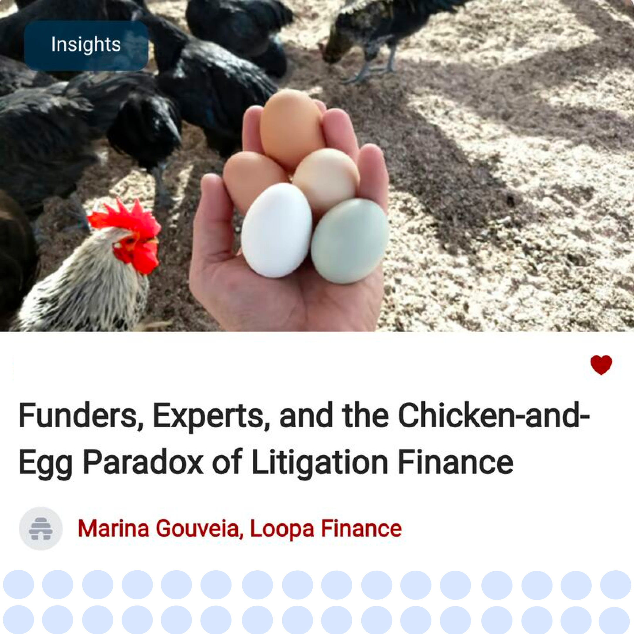 Loopa Finance on the evidence–capital gap in complex disputes